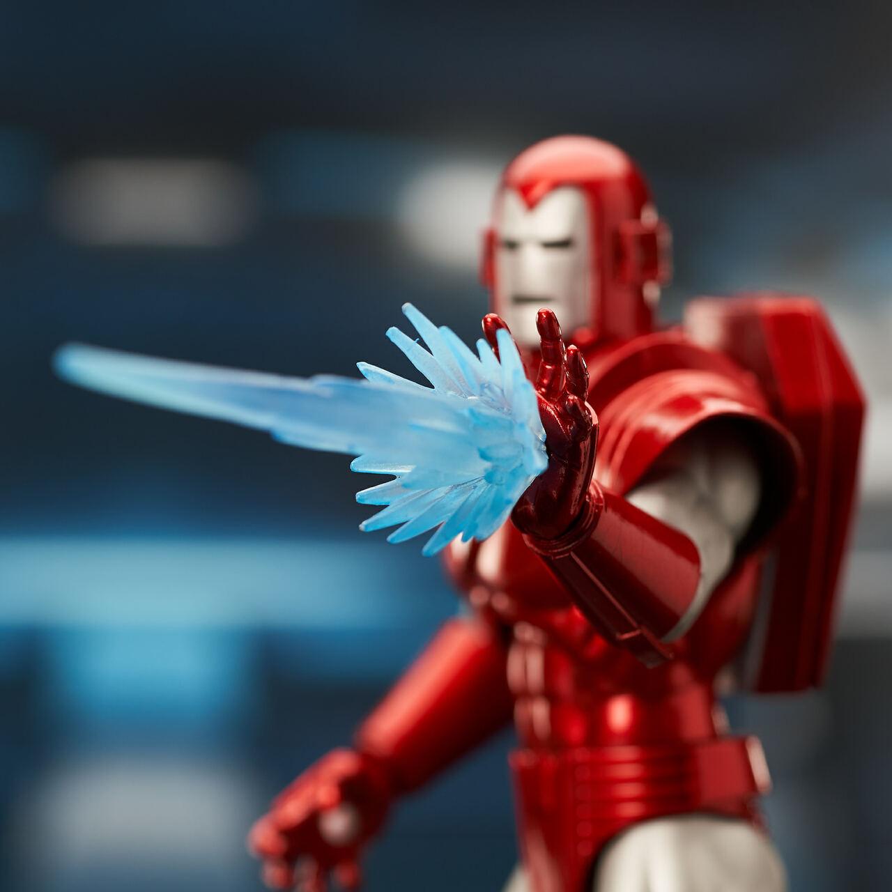 Marvel Select Silver Centurion Iron Man Action Figure - Diamond Select - Ginga Toys