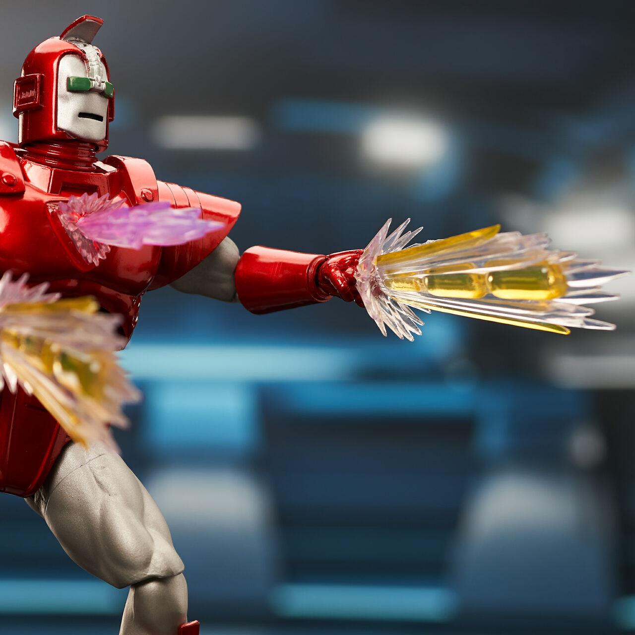 Marvel Select Silver Centurion Iron Man Action Figure - Diamond Select - Ginga Toys
