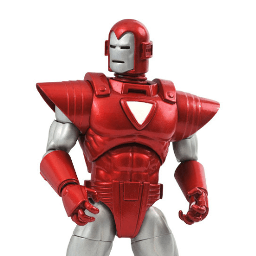 Marvel Select Silver Centurion Iron Man Action Figure - Diamond Select - Ginga Toys