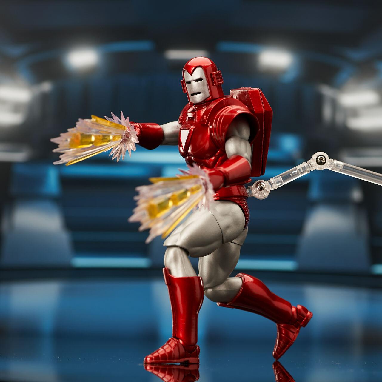 Marvel Select Silver Centurion Iron Man Action Figure - Diamond Select - Ginga Toys
