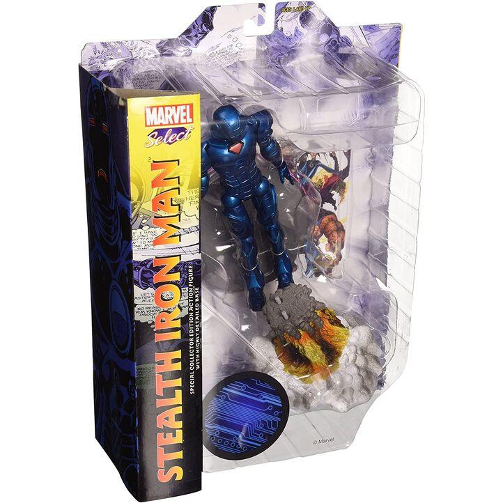 Marvel Select Stealth Armor Iron Man Action Figure - Diamond Select - Ginga Toys