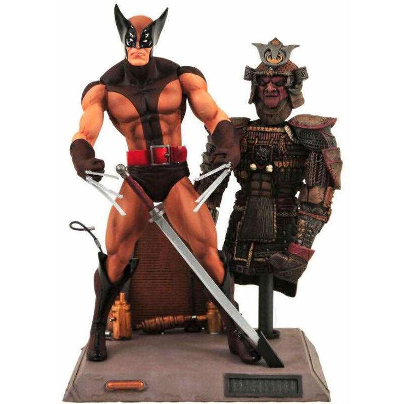 Marvel Select Wolverine figure (Brown Uniform) - Diamond Select - Ginga Toys