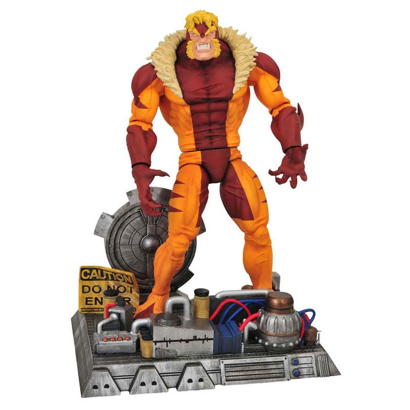 Marvel Select X-Men Sabretooth Action Figure - Diamond Select - Ginga Toys