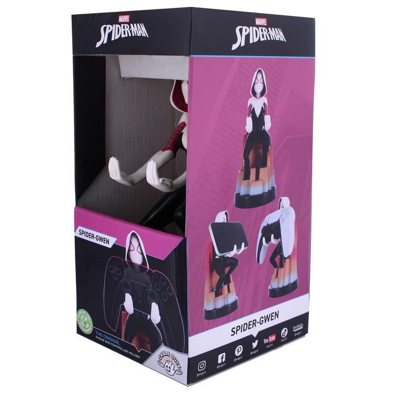 Marvel: Spider-Gwen Cable Guys Original Controller and Phone Holder - Exquisite Gaming - Ginga Toys