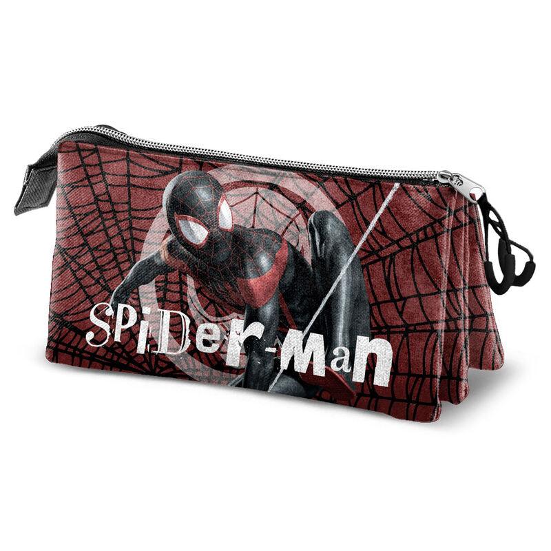 Marvel Spider-Man Blackspider triple pencil case - Karactermania - Ginga Toys