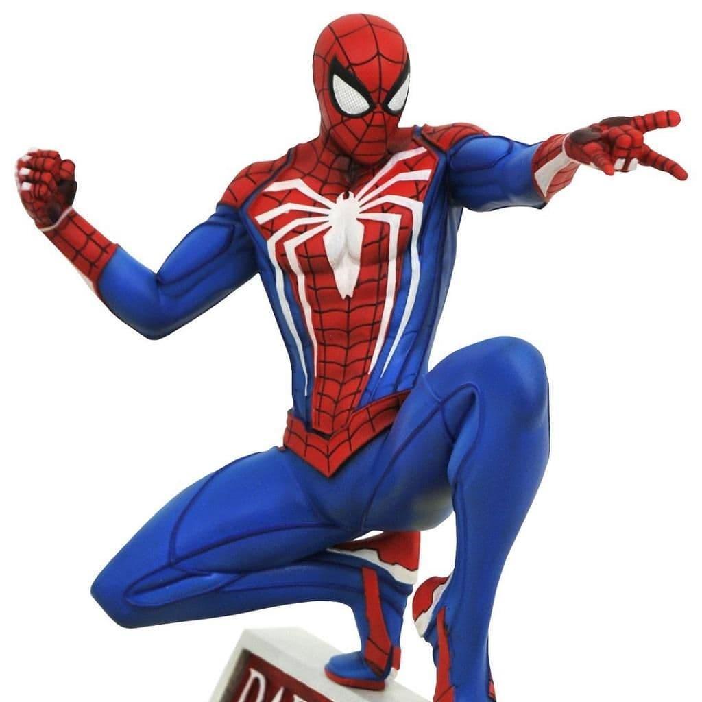Marvel Spider-Man On Taxi Gallery Diorama Figure - Diamond Select - Ginga Toys