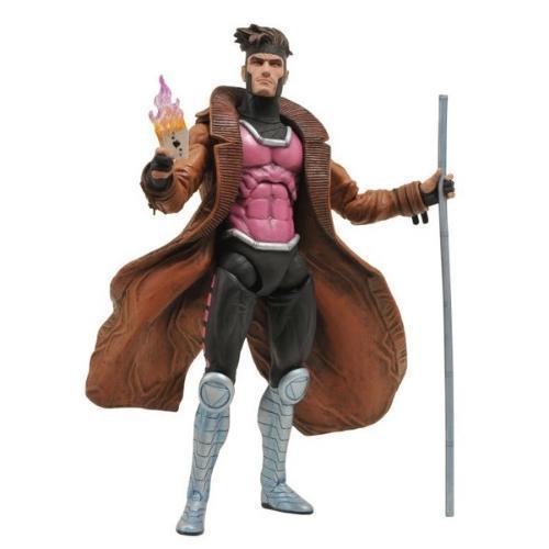 Marvel X-Men Gambit articulated figure Diamond Select - Diamond Select - Ginga Toys