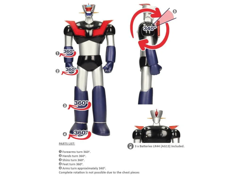 Mazinger Z 12" Light-Up Figure - SD Toys - Ginga Toys