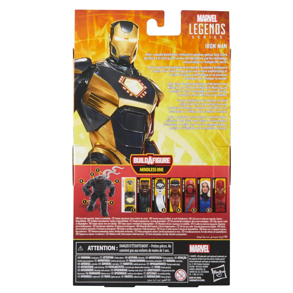 Midnight Suns Marvel Legends Iron Man Action Figure (Mindless One BAF) - Hasbro - Ginga Toys