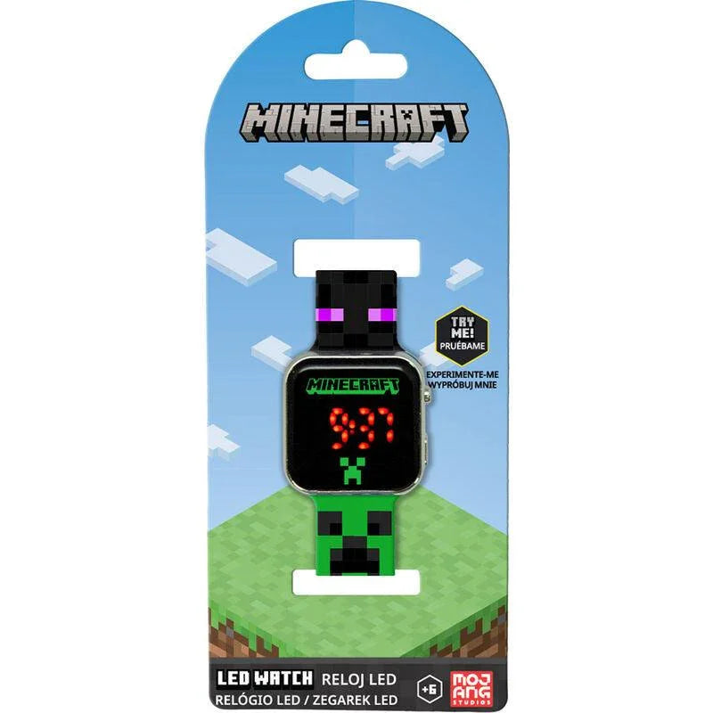 Minecraft Children Kids Led Digital Watch
