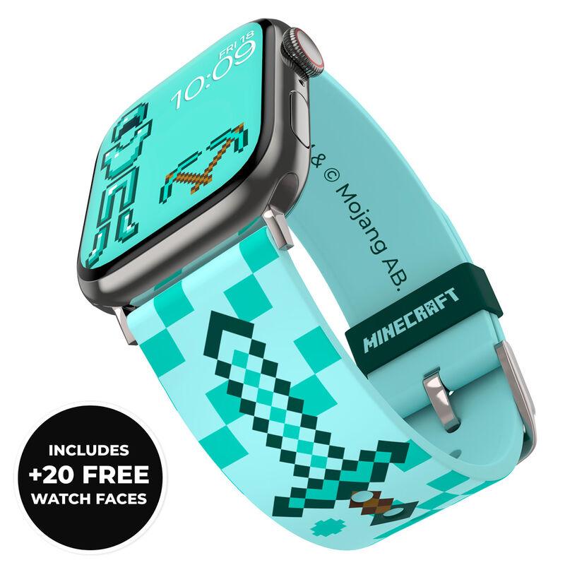 Minecraft - Iconic Smartwatch Band strap + face designs - Mobyfox - Ginga Toys