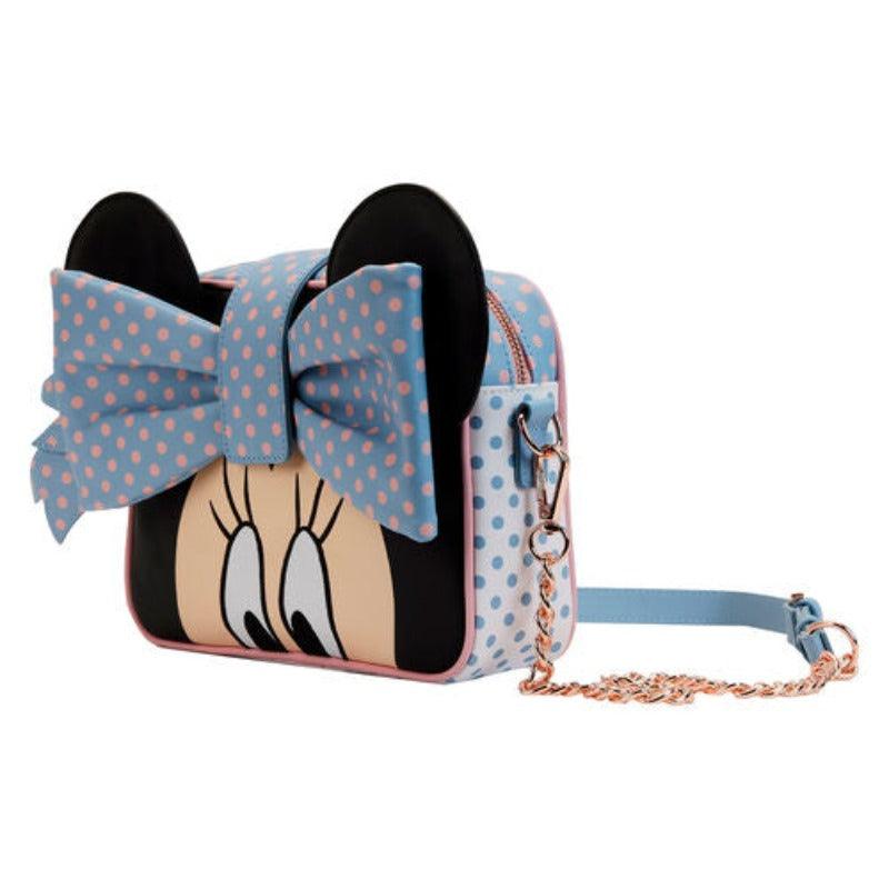 Minnie Mouse Pastel Polka Dot Crossbody Bag - Loungefly - Ginga Toys