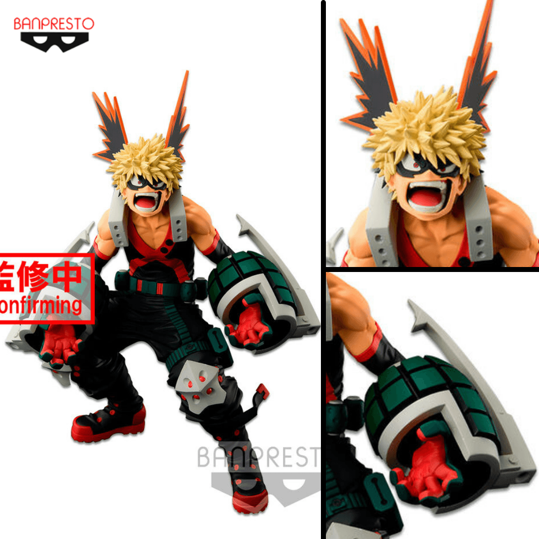 My Hero Academia World Figure Colosseum Super Master Stars Katsuki Bakugo (Two Dimensions Ver) - Banpresto - Ginga Toys