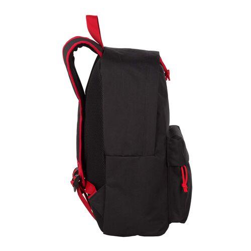 Naruto: Shippuden Akatsuki red cloud American-style breathable polyester backpack - Toybags - Ginga Toys