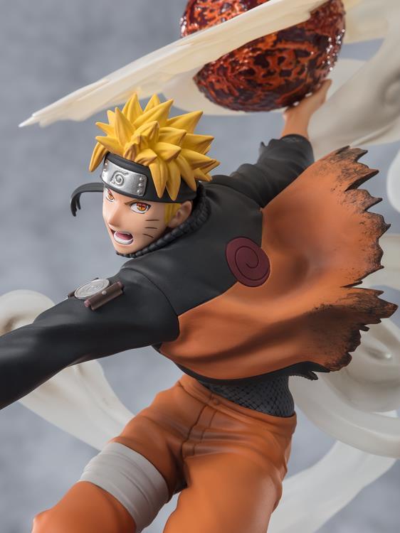 Naruto: Shippuden FiguartsZERO Extra Battle Naruto Uzumaki Figure (Sage Art Lava Release Rasenshuriken) - Ginga Toys