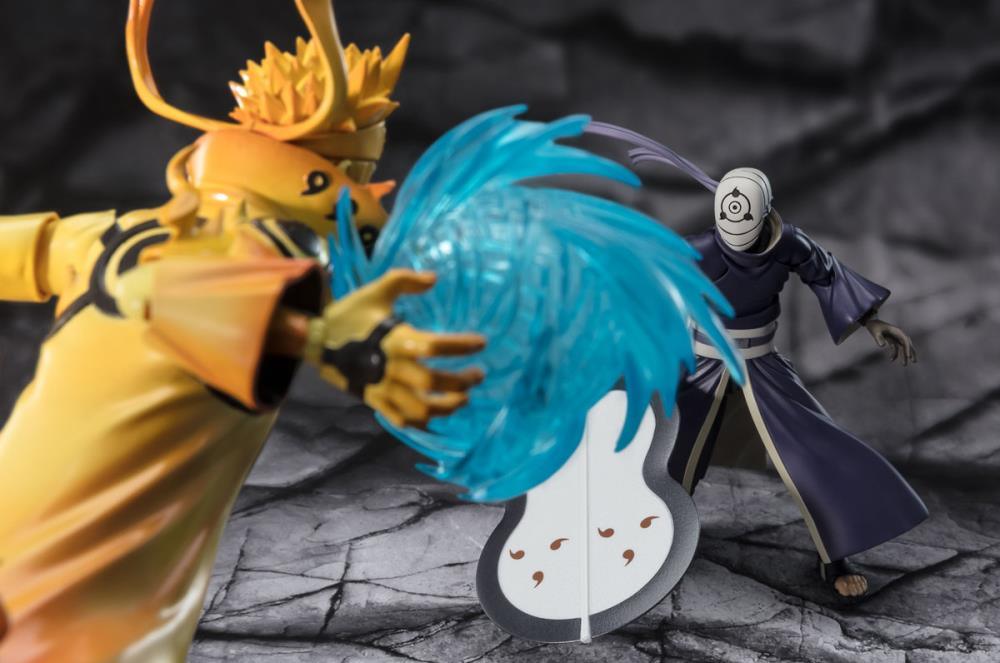 Naruto: Shippuden S.H.Figuarts Naruto Uzumaki Figure (Kurama Link Mode Ver.) Exclusive - Ginga Toys