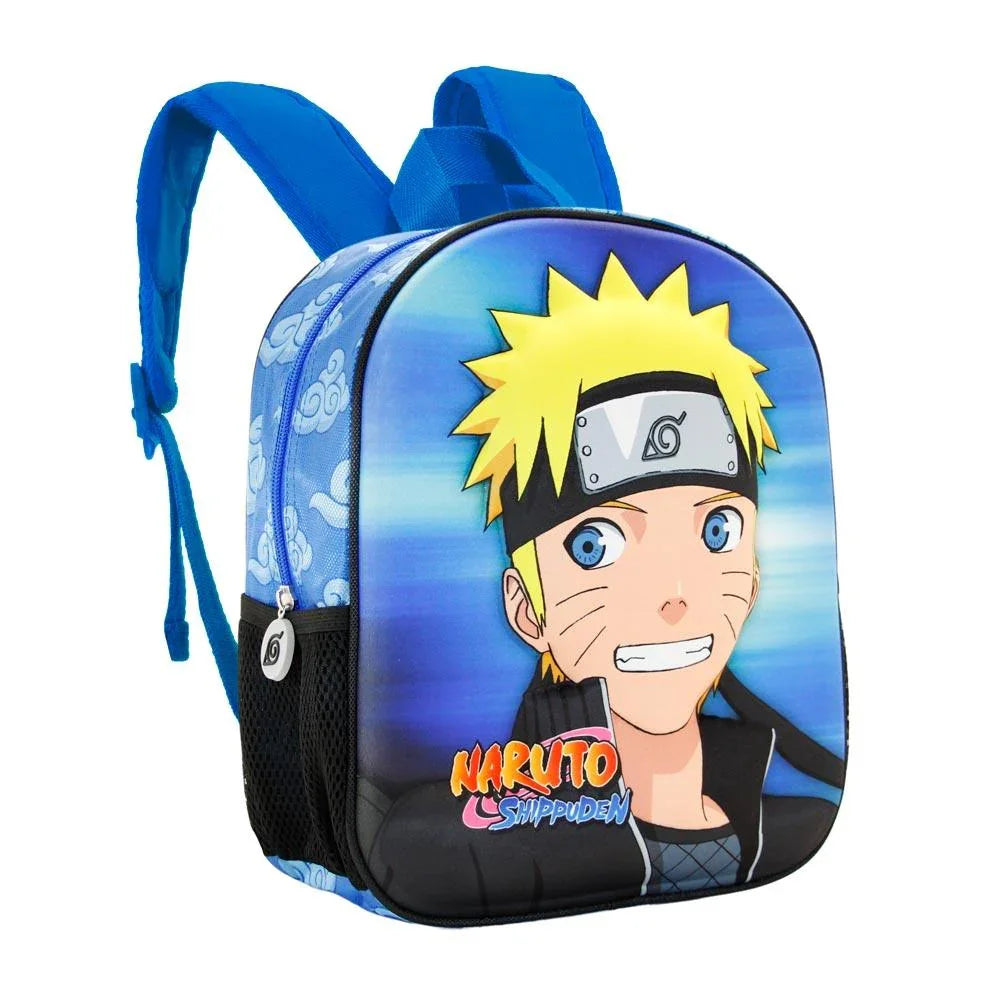 3d mini backpack Naruto Shippuden Watching Blue Kids School 3D Mini backpack