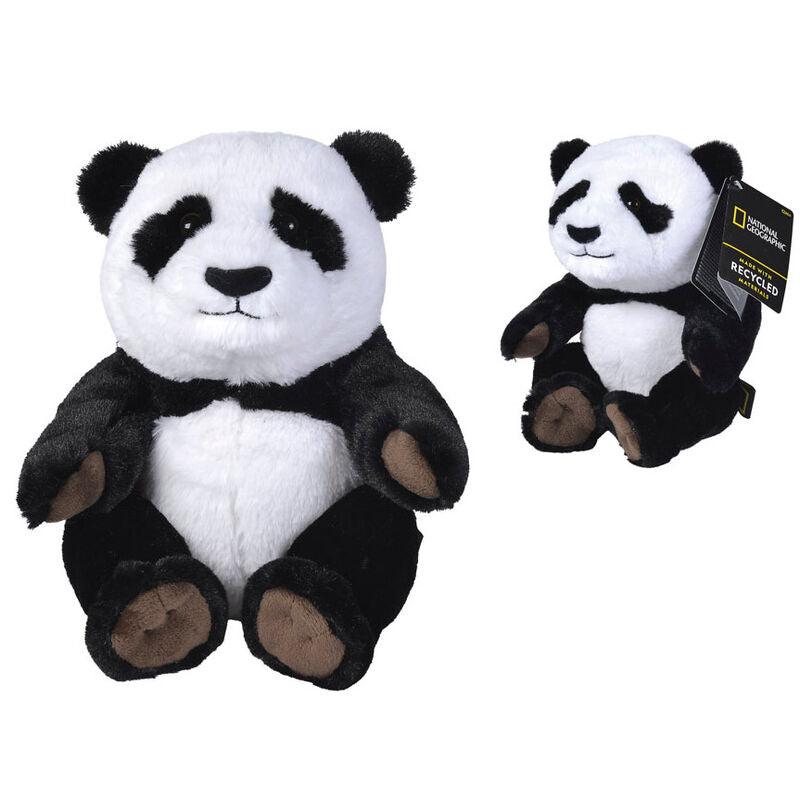 National Geographic Panda Bear Recycled Soft plush toy 25cm - Simba - Ginga Toys