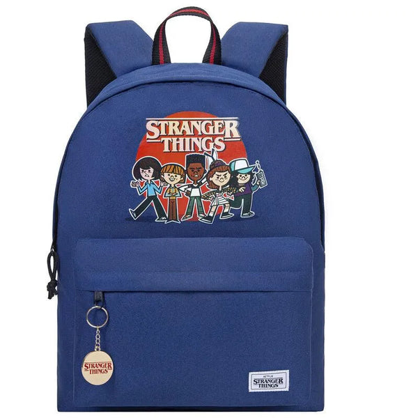 Netflix Stranger Things Gang Blue Backpack 43cm