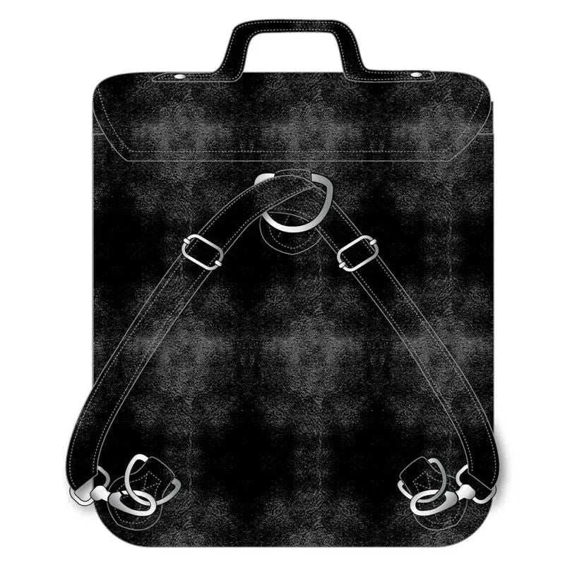 Netflix Wednesday Backpack casual fashion faux leather - Ginga Toys