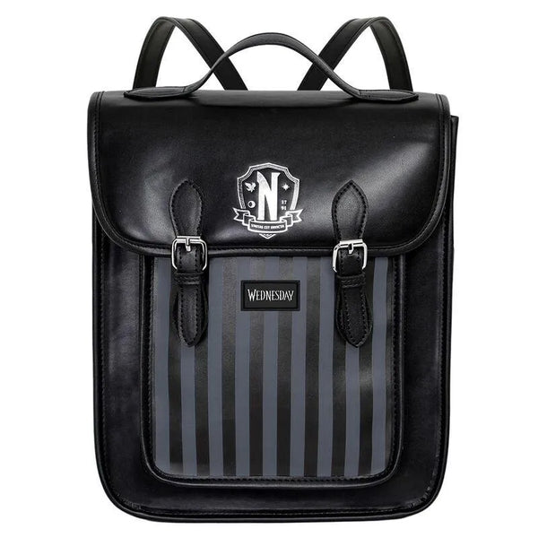Netflix Wednesday Original Women backpack Black Crossbody bag