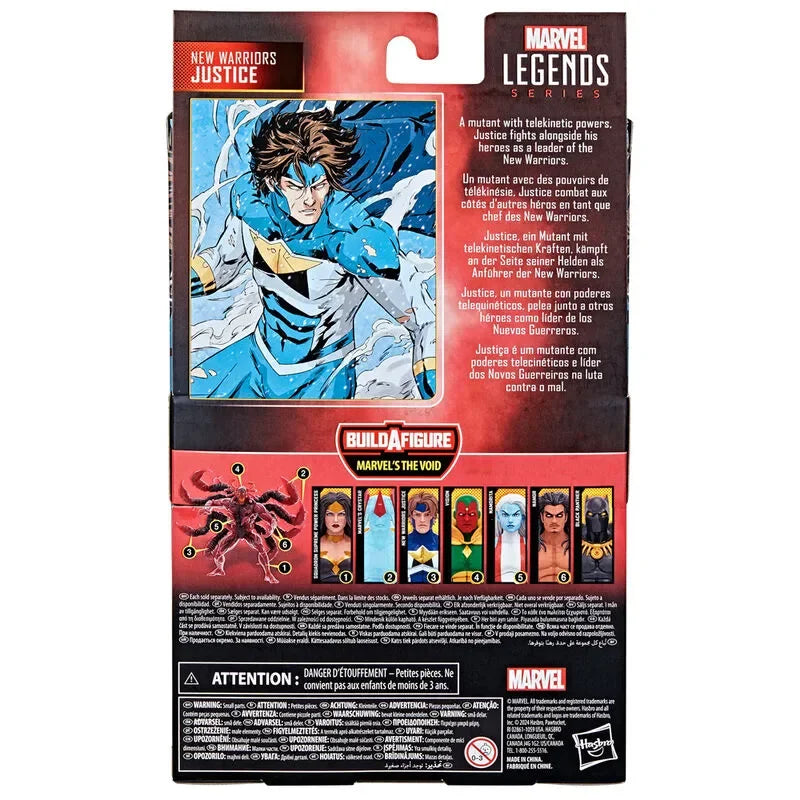 New Warriors Marvel Legends Justice Figure (Marvel's The Void BAF) - Ginga Toys