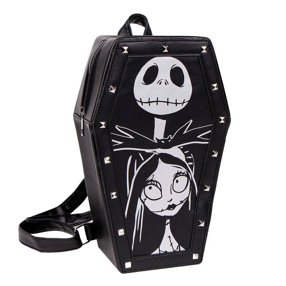 Nightmare Before Christmas Jack and Sally Casual Fashion Backpack - Cerda - Ginga Toys