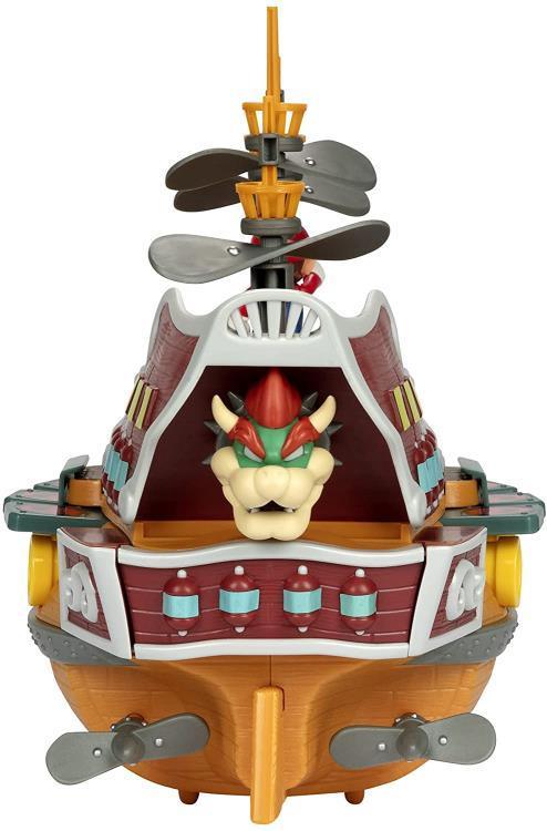 Nintendo Super Mario 2.5" Bowser's Air Ship Deluxe Playset - Jakks Pacific - Ginga Toys