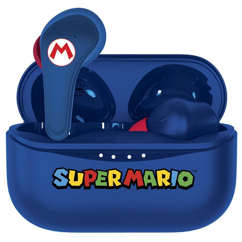 Nintendo Super Mario BLUE TWS Wireless Earphones - earpods - OTL Technologies - Ginga Toys