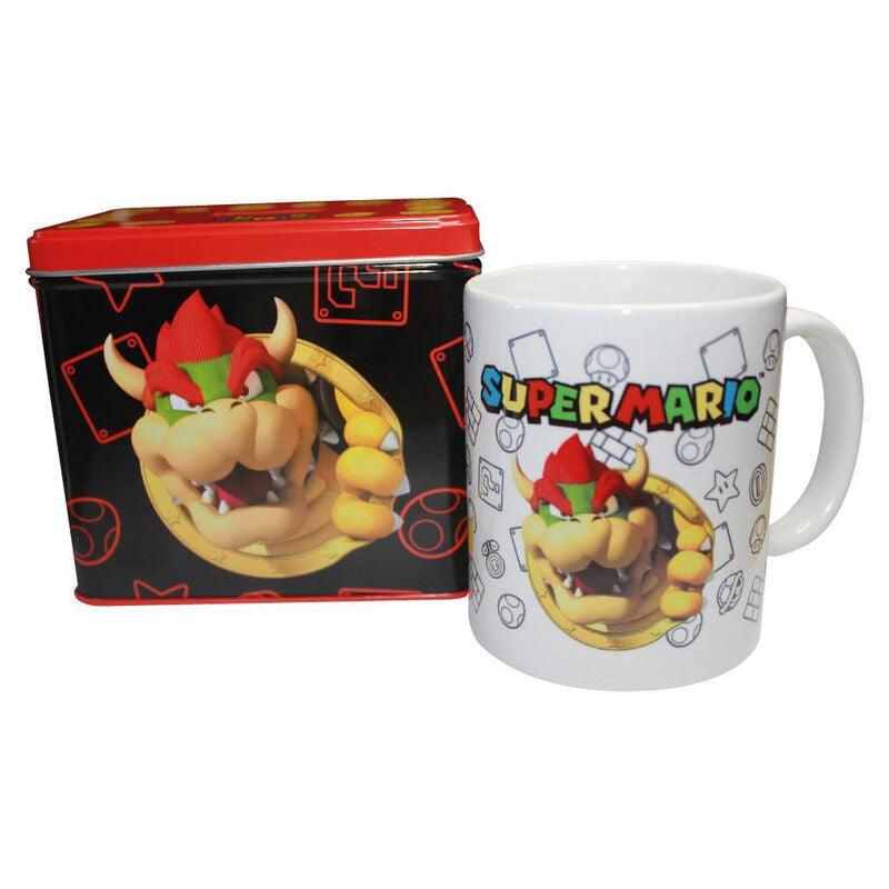 Nintendo Super Mario Bros. - Bowser Mug + Piggy Bank Set - Nintendo - Ginga Toys