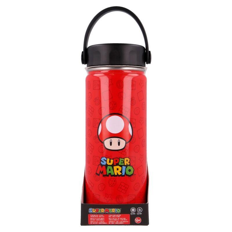 Nintendo Super Mario Bros Children stainless steel bottle 530ml - Stor - Ginga Toys