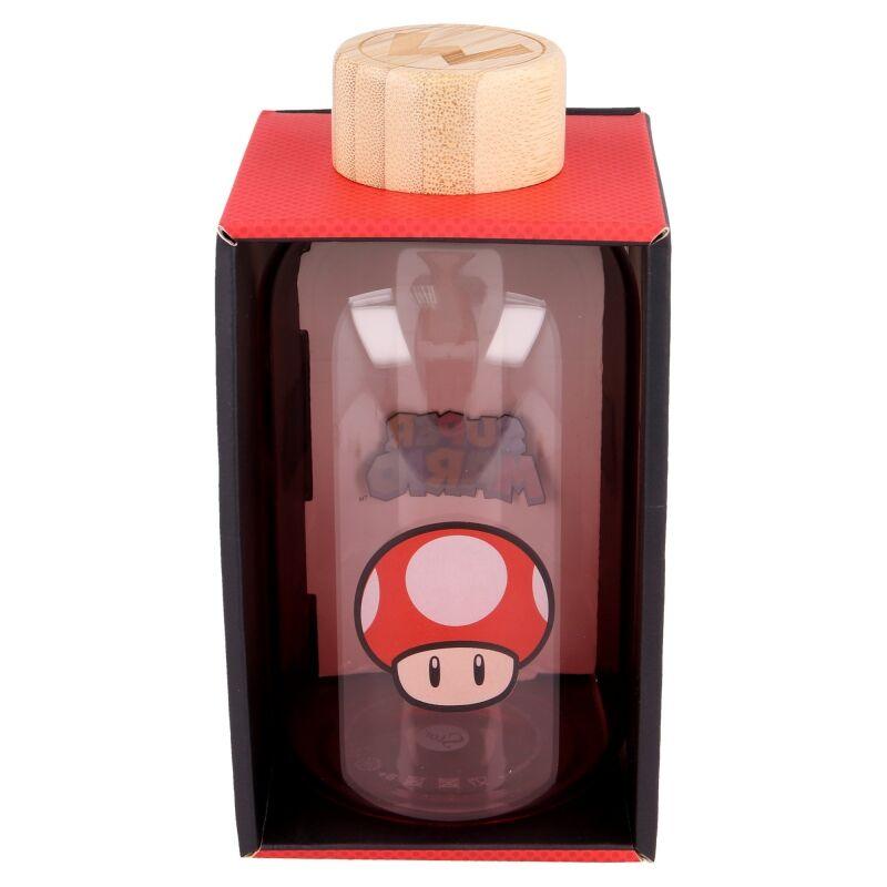 Nintendo Super Mario Bros glass bottle 620ml - Stor - Ginga Toys