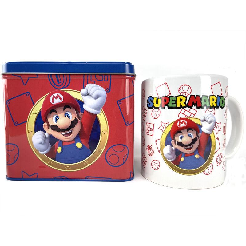 Nintendo Super Mario Bros. - Mario Mug + Piggy Bank Set - Nintendo - Ginga Toys
