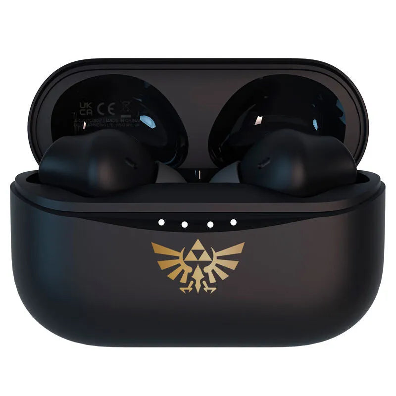 Nintendo The Legend of Zelda TWS Wireless Earphones - Earpods - black & gold - Ginga Toys