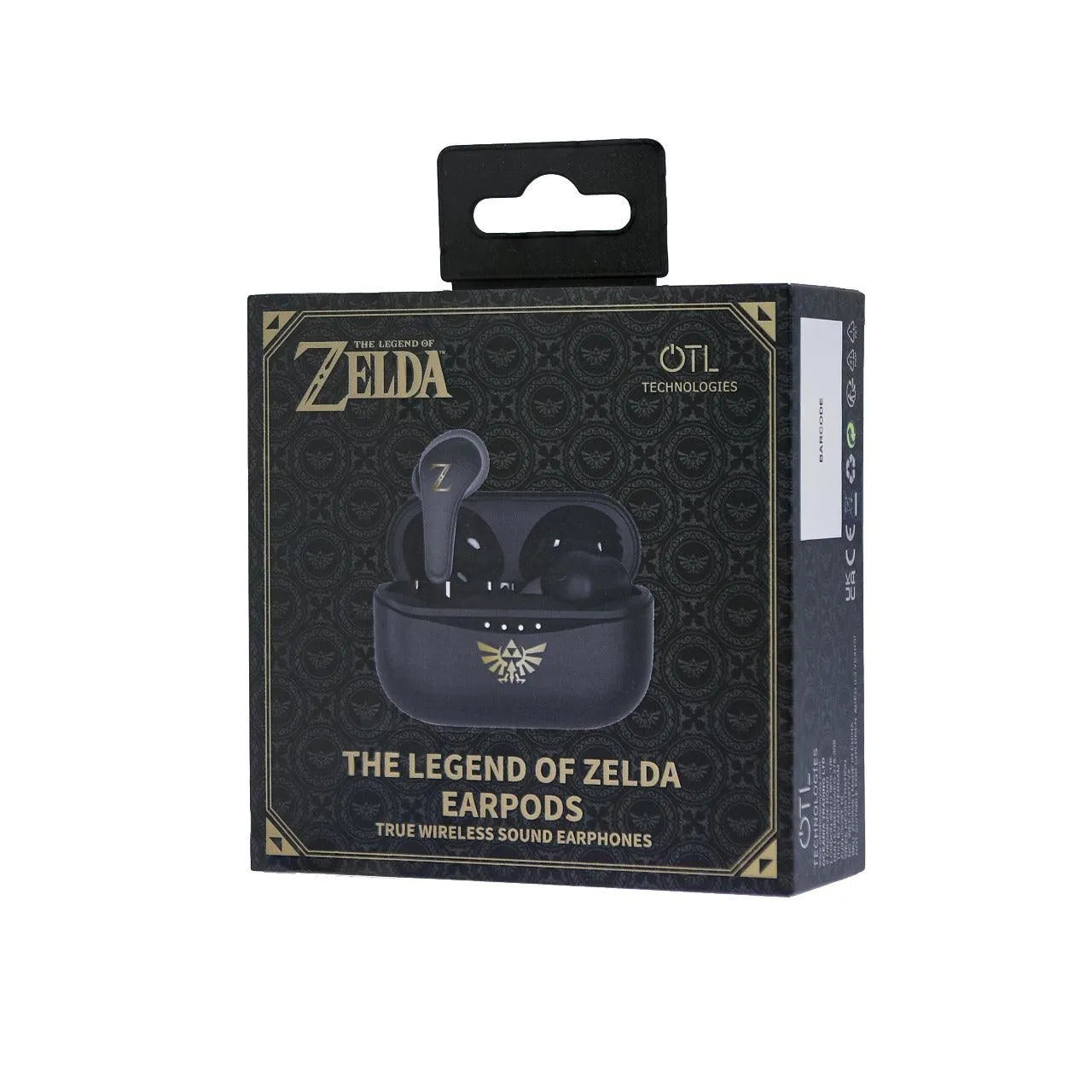 Nintendo The Legend of Zelda TWS Wireless Earphones - Earpods - black & gold - Ginga Toys