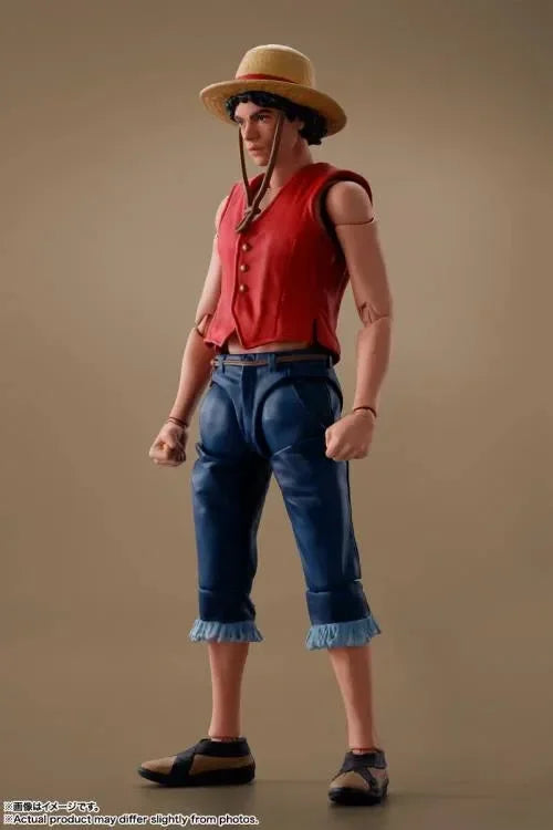One Piece (A Netflix Series) S.H.Figuarts Monkey D. Luffy Action Figure - Ginga Toys