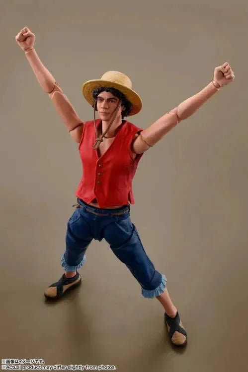 One Piece (A Netflix Series) S.H.Figuarts Monkey D. Luffy Action Figure - Ginga Toys