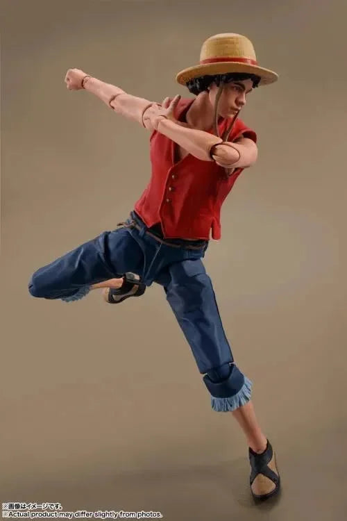 One Piece (A Netflix Series) S.H.Figuarts Monkey D. Luffy Action Figure - Ginga Toys