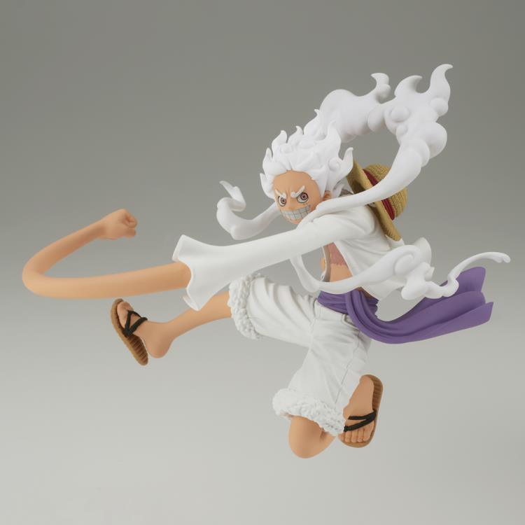 One Piece Battle Record Collection Monkey D. Luffy Figure (Gear 5) - Banpresto - Ginga Toys