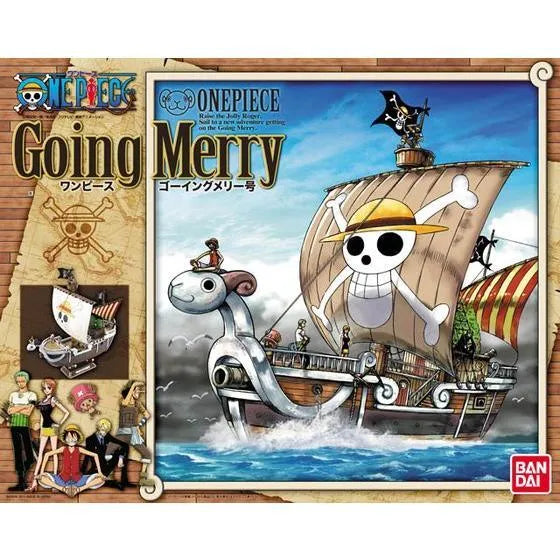 One Piece Going Merry Model Ship Model Kit Figure - Bandai Hobby - Ginga Toys