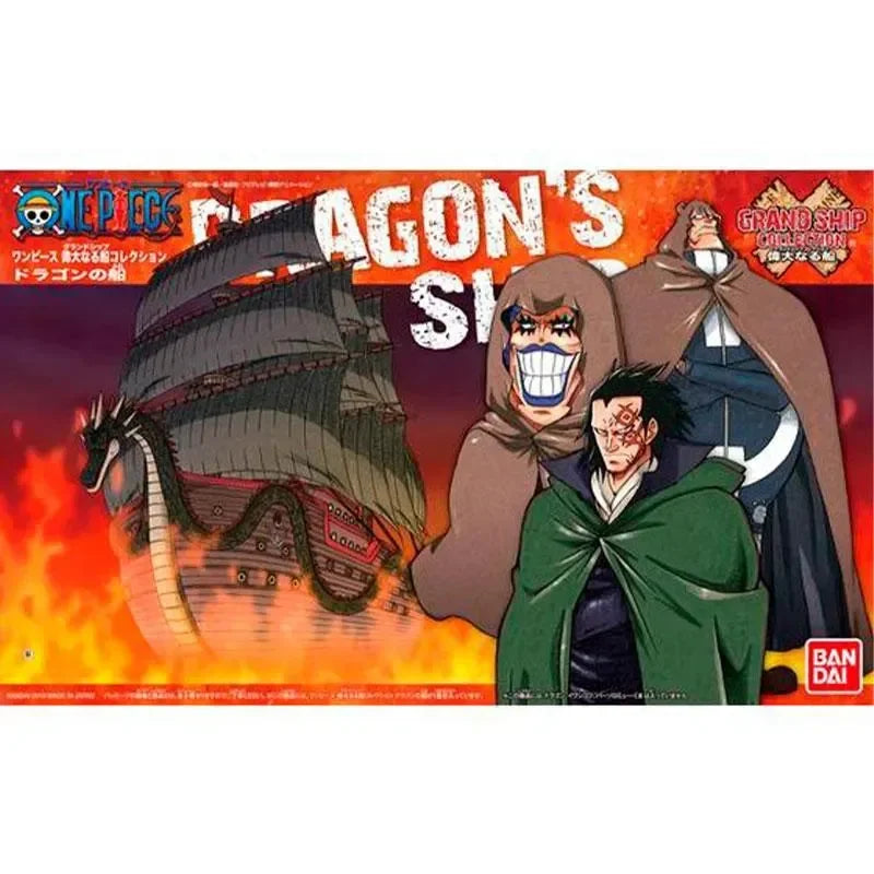 One Piece Grand Ship Collection Dragon's Ship Model Kit - Bandai Hobby - Ginga Toys