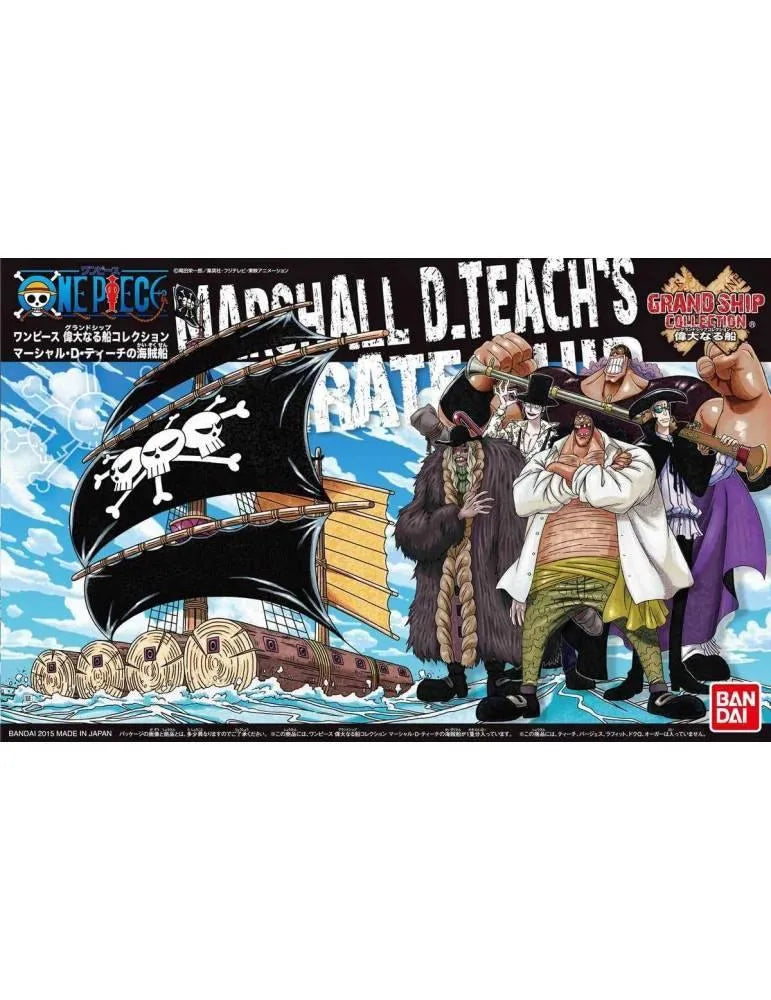 One Piece Grand Ship Collection Marshall D. Teach's Ship Model Kit - Bandai Hobby - Ginga Toys