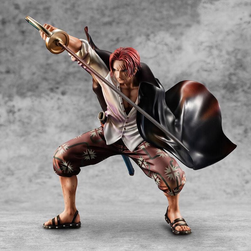 One Piece Portrait of Pirates Playback Memories “Red-haired” Shanks Figure - MegaHouse - Ginga Toys
