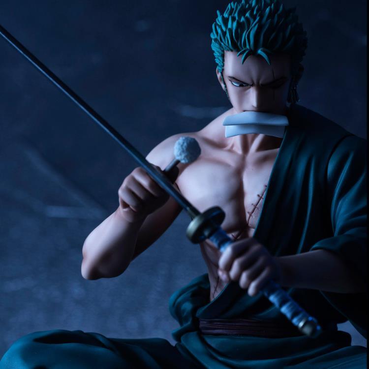 One Piece Portrait of Pirates S.O.C. Roronoa Zoro Figure (Reissue) - Ginga Toys