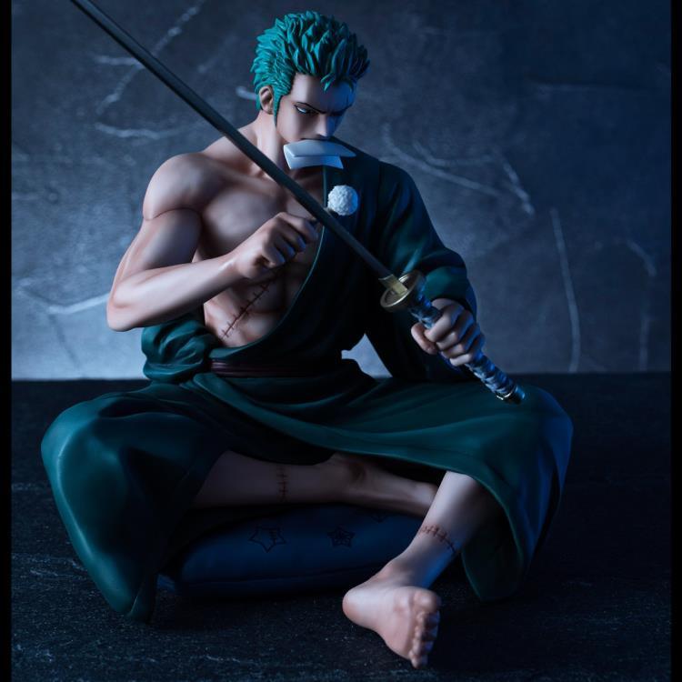 One Piece Portrait of Pirates S.O.C. Roronoa Zoro Figure (Reissue) - Ginga Toys