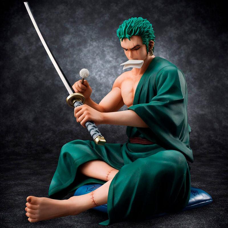 One Piece Portrait of Pirates S.O.C. Roronoa Zoro Figure (Reissue) - Ginga Toys