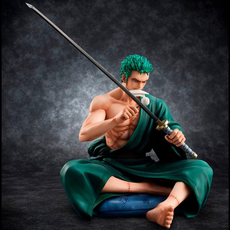 One Piece Portrait of Pirates S.O.C. Roronoa Zoro Figure (Reissue) - Ginga Toys