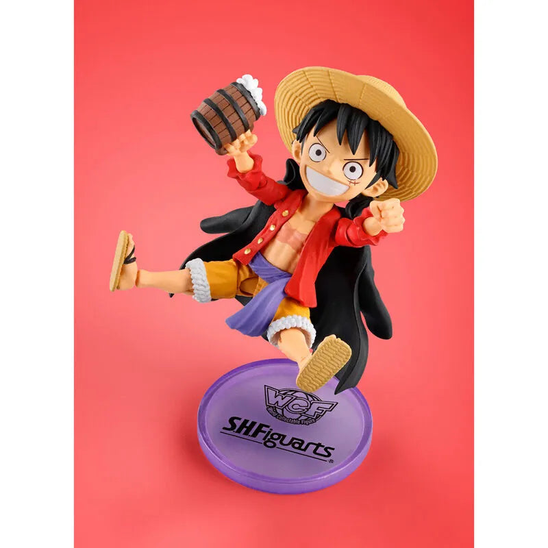 One Piece S.H.Figuarts x World Collectable Figure Monkey D. Luffy Exclusive Action Figure - Ginga Toys