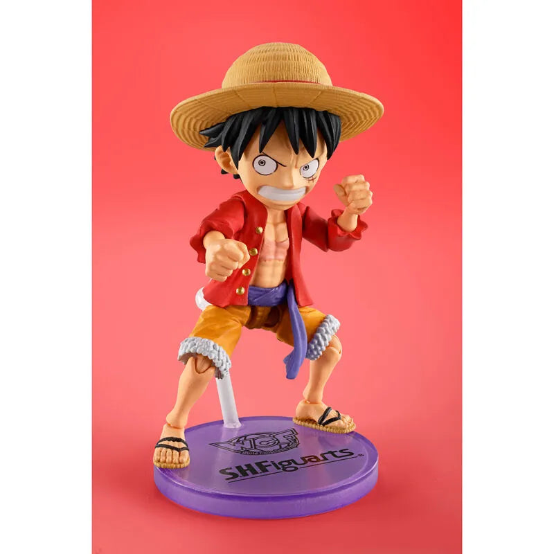 One Piece S.H.Figuarts x World Collectable Figure Monkey D. Luffy Exclusive Action Figure - Ginga Toys