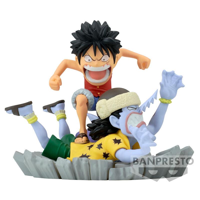 One Piece World Collectable Figure Log Stories Monkey D. Luffy vs. Arlong Figure - Ginga Toys